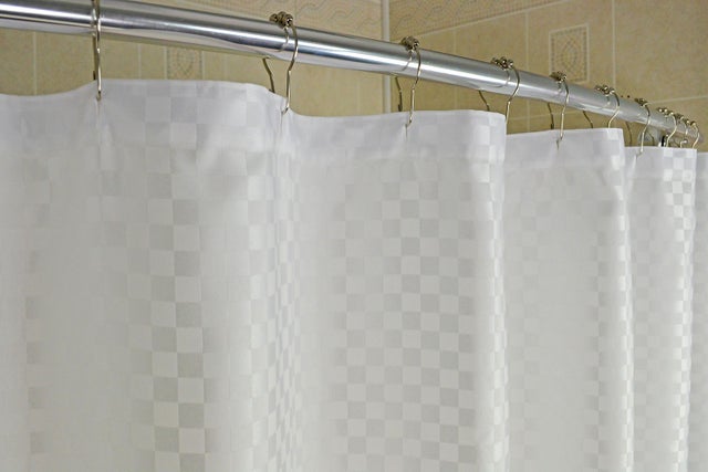 Satin Box Shower Curtain
